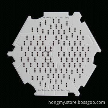 Double-sided PCB with 1.0mm Copper Thickness and White Solder Mask